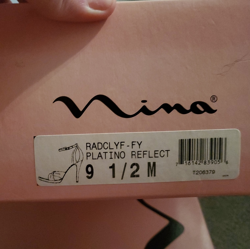 Nina Gold heels